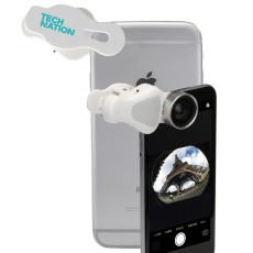 Cell Phone Clip-on Lens with Led Light
