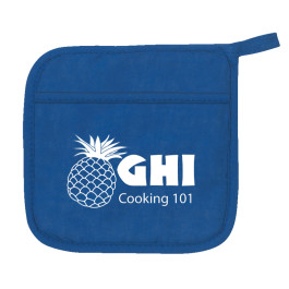 Custom Quilted Cotton Canvas Pot Holder