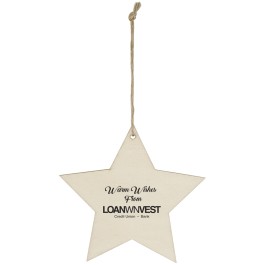 Wood Ornament - Star