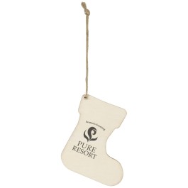 Wood Ornament - Stocking