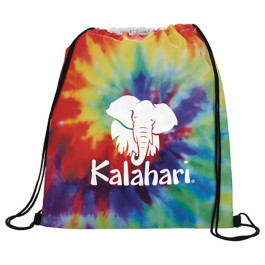 Custom Tie Dye Drawstring Sportspack