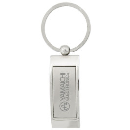 Custom Logo Curved Metal Key Chain