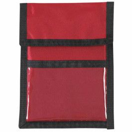 Custom Logo Nylon Neck Wallet Badge Holder