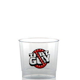 9 oz. Clear Fluted Plastic Cups