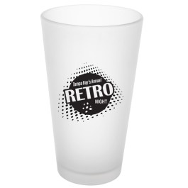 16 oz. Frosted Pint Glass