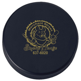 Personalized Hockey Puck Stress Reliever
