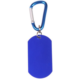 Printed Dog Tag on Carabiner