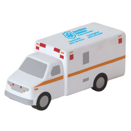 Logo Printed Ambulance Stress Reliever