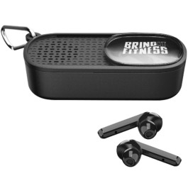 Power Slide Wireless Earbuds & Speaker