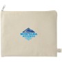 Organic Cotton Flat Travel Pouch