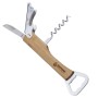 Bamboo Corkscrew Bottle Opener