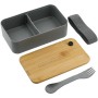 PLA Bento Box with Cutting Board Lid