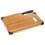 Bamboo Cutting Board with Knife