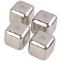 Stainless Steel Ice Cubes In Case