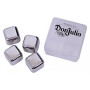 Stainless Steel Ice Cubes - Set Of 4