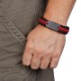 Paracord Survival Bracelet with Metal Plate