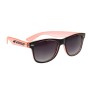 Two-Tone Translucent Malibu Sunglasses