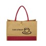 Jute Box Tote Bag