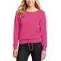 District-Juniors Core Fleece Wide Neck Pullover