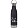 16 oz. Swiggy Stainless Steel Bottle With Bamboo Lid