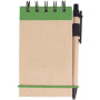Custom V Natural Kraft Jotter w/ Pen