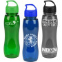 Imprinted 25 oz. Poly-Pure Slim Grip Bottle with Crest Lid