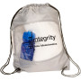 Imprinted Clear-View Drawstring Bag