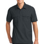 Port Authority Oxford Pique Double Pocket Polo (Apparel)