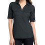 Port Authority Ladies Oxford Pique Double Pocket Polo (Apparel)