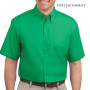 Mens Logo Short Sleeve Easy Care Shirt