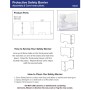 1/4" Thick Distancing Barrier With Three Panels