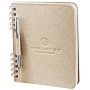 Recycled Cardboard Spiral Journal Book