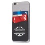 Dual Pocket Silicone Phone Wallet