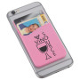 Dual Pocket Slim Silicone Phone Wallet