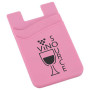 Dual Pocket Slim Silicone Phone Wallet