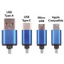 2 Meter Eclipse 3-in-one Charging Cable