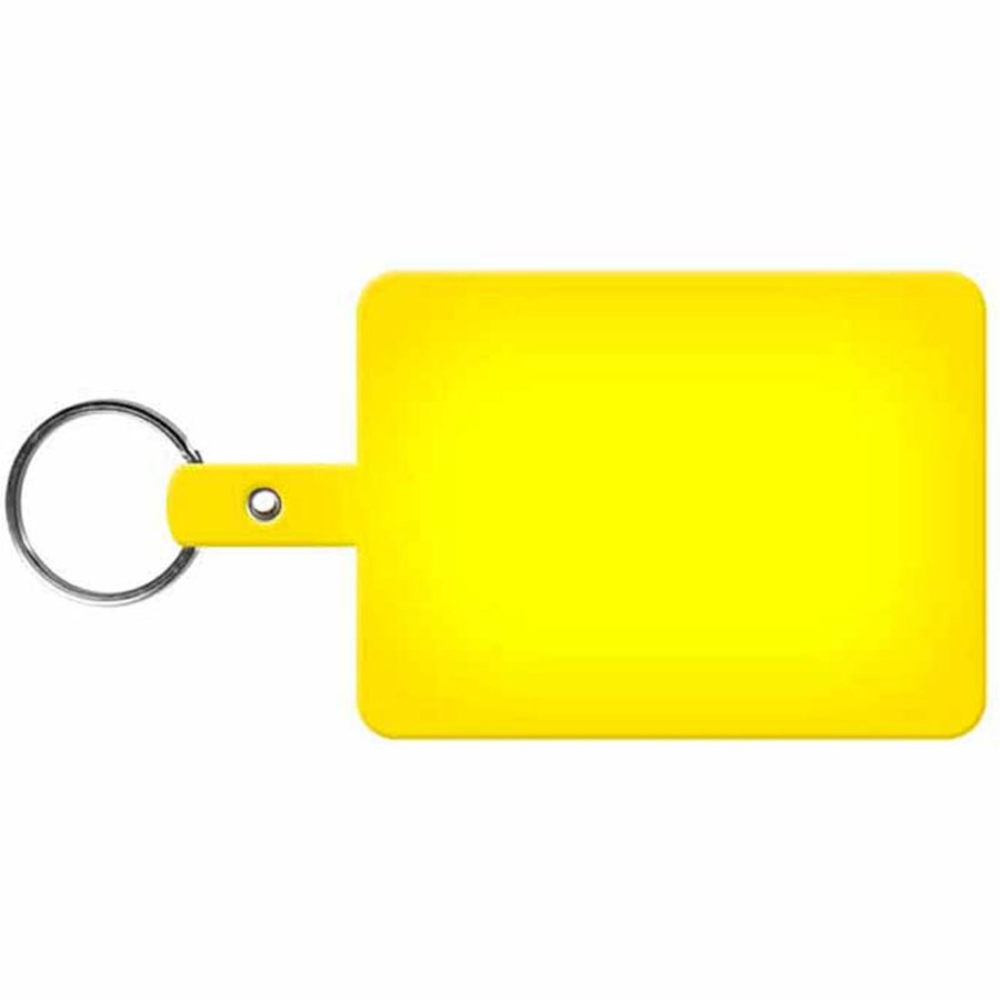 Custom Large Rectangle Flexible Key-Tag