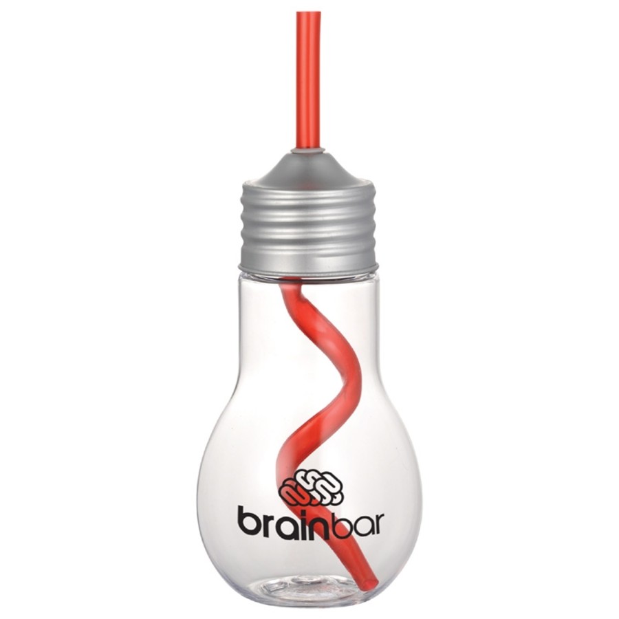 Light Bulb 20 oz. Tumbler with Straw