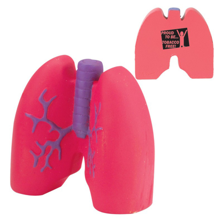 Engraved Lungs Stress Reliever