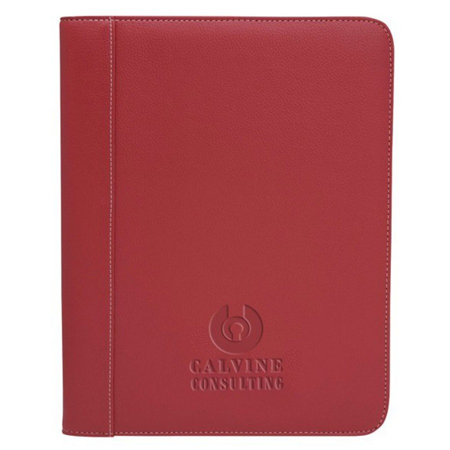 Personalized Lamis Zippered Padfolio