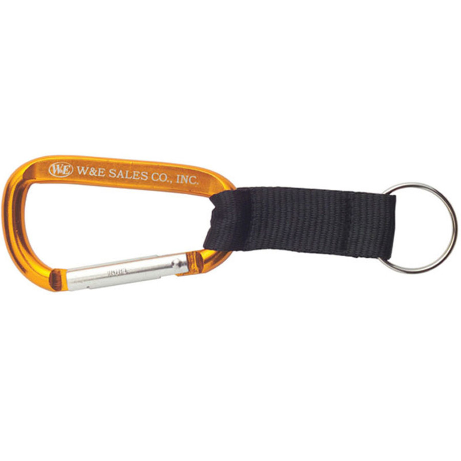 Monogrammed Carabiners with Strap