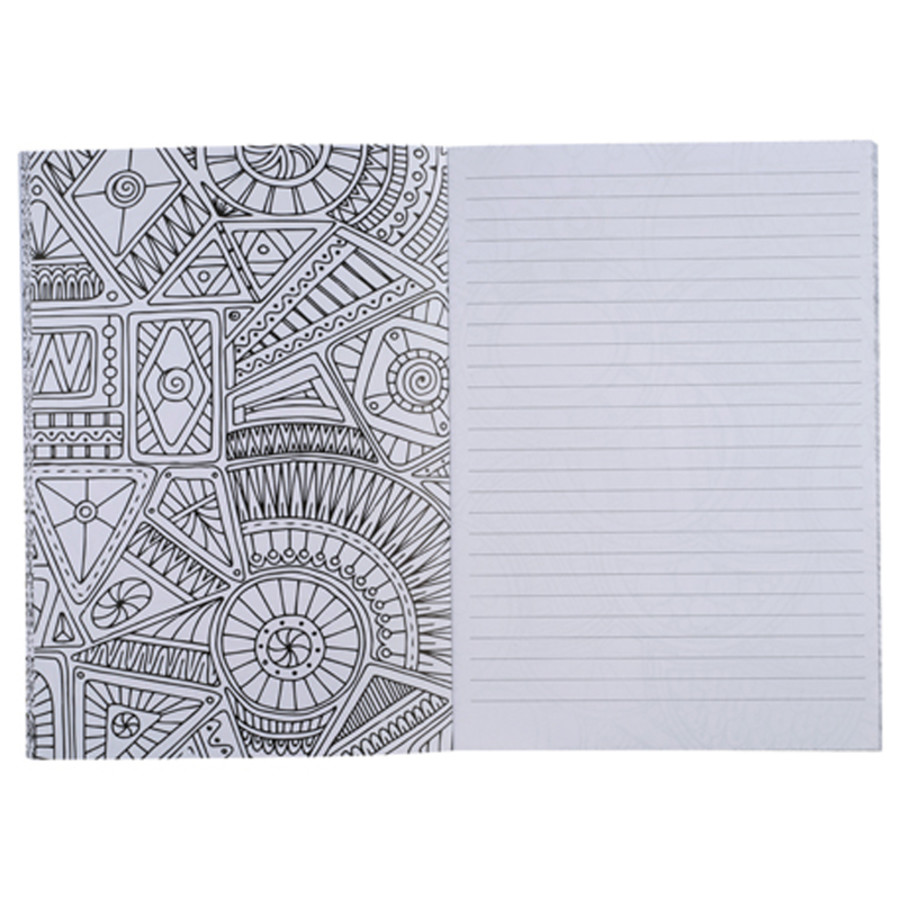 Doodle Adult Coloring Notebook