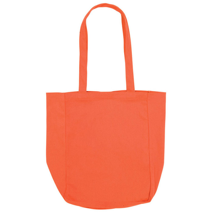 Printed Colored Canvas Tote Bag