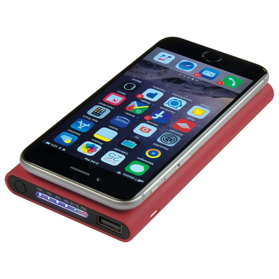Soft Touch Power Bank with Suction Cups
