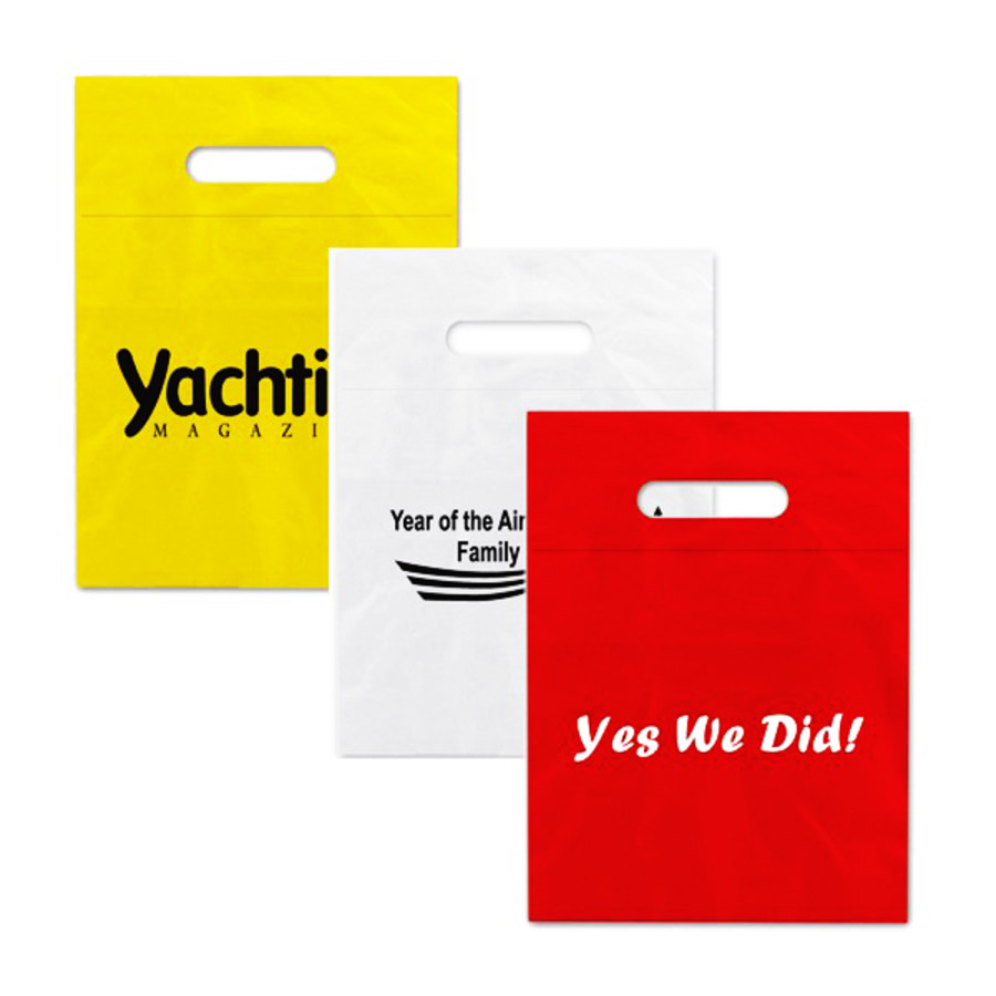 Customizable Low Density Fold Over Die Cut Bags