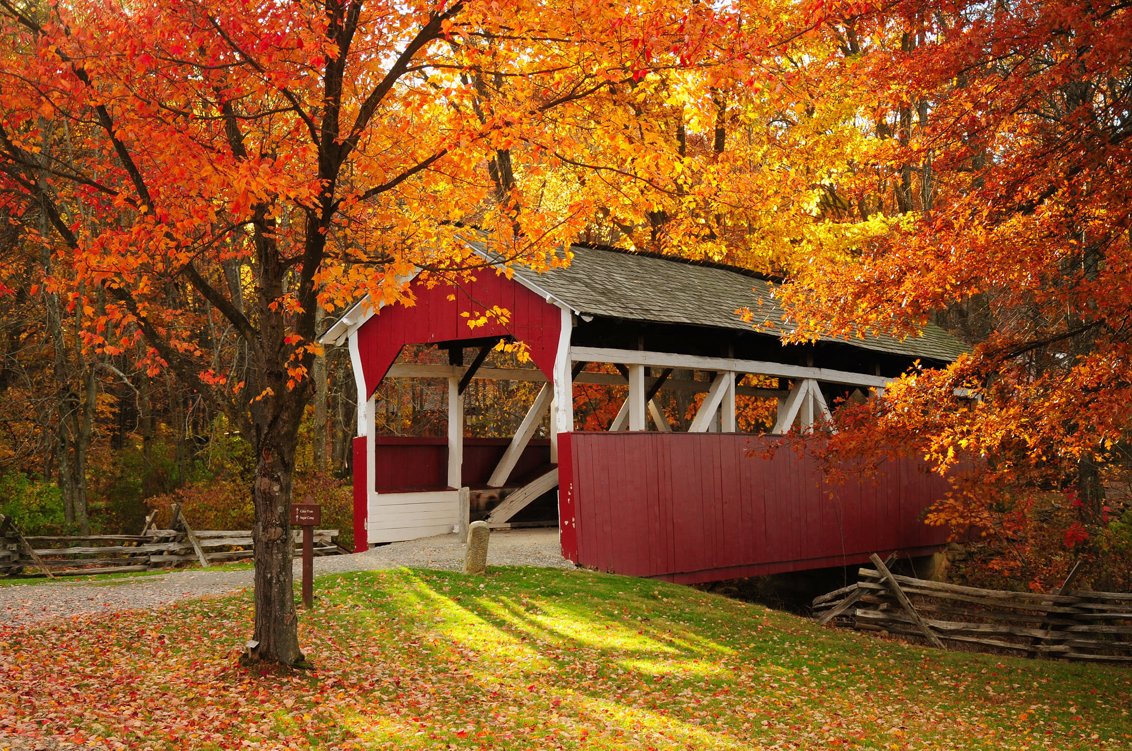 Laurel Highlands, PA Covered Bridges & Famous Routes