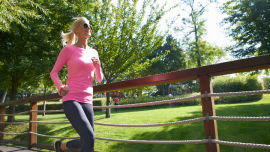 It's time to lace up your shoes and get back into sports! (Image: Shutterstock).