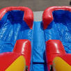 Dual Splash Slides 15ft Dual Lane Water Slide