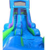 15ft Tall Retro Water Slide Modular Wet / Dry Slide Rentals