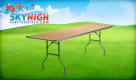 8ft Banquet Table Rental